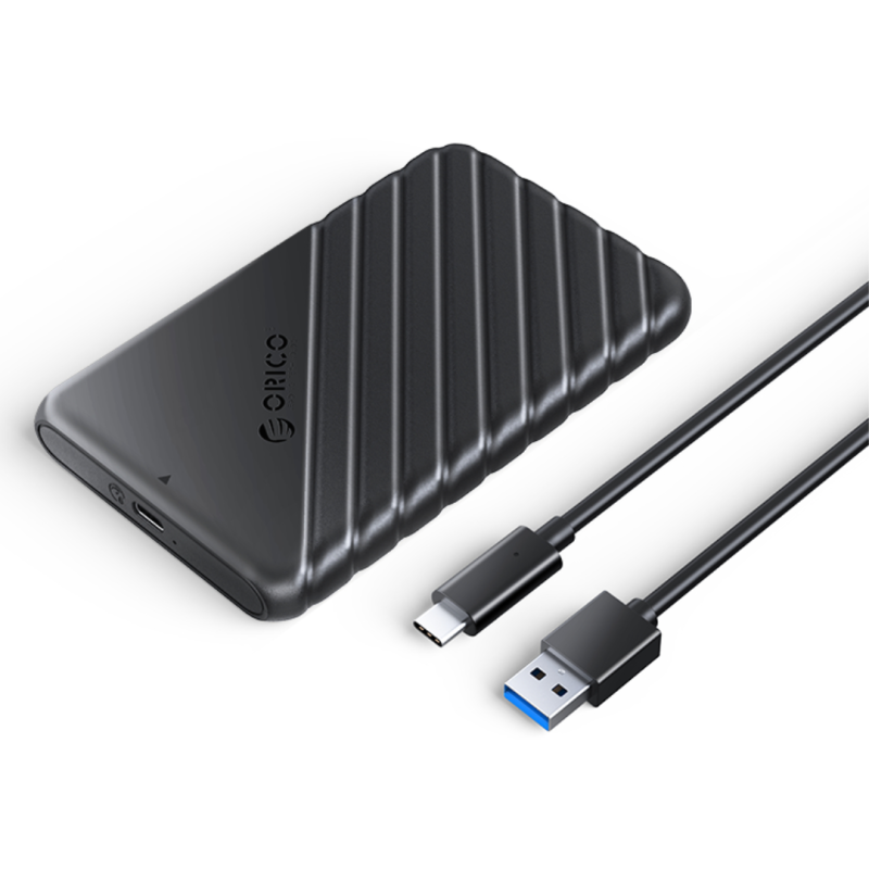 Boîter de Stockage Type-C 25PW1-C3 ORICO pour HDD/SSD de 2,5 pouces - Noir — Orico · Smarty Paris 18e